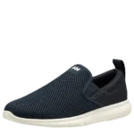 WOMEN'S AHIGA SLIP-ON SAILING SHOES - 597 NAVY / OFF WHITE