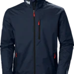 HELLY HANSEN CREW JACKET HOODED - 597 NAVY
