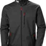HELLY HANSEN CREW JACKET HOODED - 990 BLACK