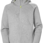 WOMEN'S HP OCEAN 2.0 FULL-ZIP SAILING JACKET - 949 GREY MELANGE