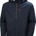 MEN'S CREW HOODED SAILING JACKET 2.0 - 597 NAVY