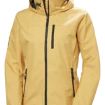 WOMEN'S CREW HOODED SAILING JACKET 2.0 - 389 SAND