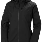 WOMEN'S CREW HOODED SAILING JACKET 2.0 - 990 BLACK