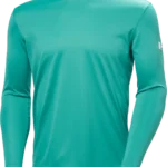 MEN'S HH TECH CREW LONG SLEEVE 2.0 - 472 DARK MINT