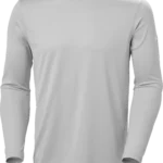 MEN'S HH TECH CREW LONG SLEEVE 2.0 - 853 GREY FOG