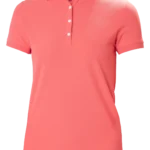 WOMEN'S CREWLINE QUICK-DRY POLO - 098 SUNSET PINK