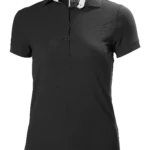 WOMEN'S CREWLINE QUICK-DRY POLO - 980 EBONY