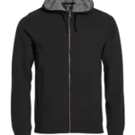 Classic Hoody Full Zip - 99 NERO