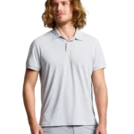 TECH PIQUE POLO SS - W04 GLACIER GREY