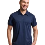 TECH PIQUE POLO SS - W13 DARK NAVY