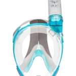 MASCHERA BARON JUNIOR FULL FACE XS - 26 TRASPARENTE/ACQUAMARINA