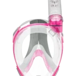 MASCHERA BARON JUNIOR FULL FACE XS - 40 TRASPARENTE/ROSA