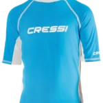 RASH GUARD JR M/CORTA - BLU